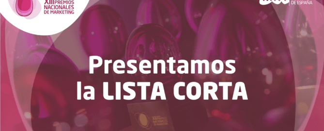 Lista Corta XIII edición Premios MKT